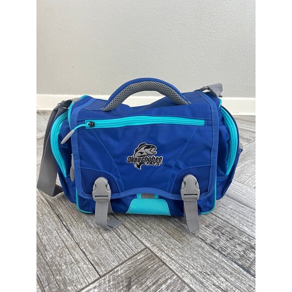 Okeechobee Fats Tackle Bag Blue - Picture 7 of 8